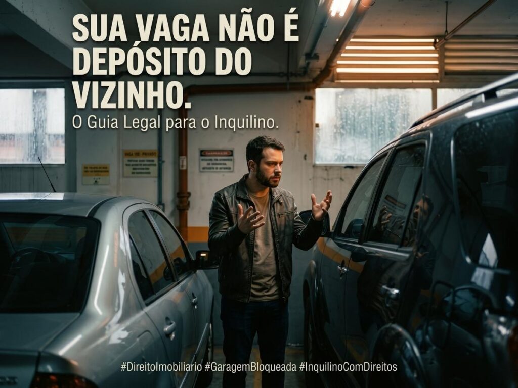 Imagem de Capa - Vizinho Usando Sua Vaga de Garagem Conheça os Direitos do Inquilino